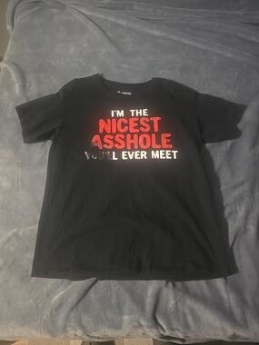 Spencers I’m The Nicest A Hole You’ll Ever Meet T Shirt Mens Size Large